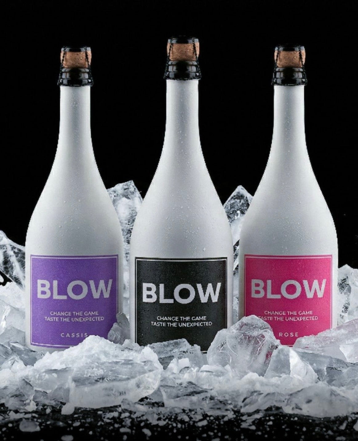 Exklusives BLOW Probier-Set – Classic · Cassis · Rosé